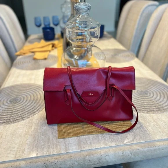 Ralph Lauren Leather Hand Bag - Picture 5 of 5